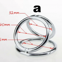 Cockring triple en me tal